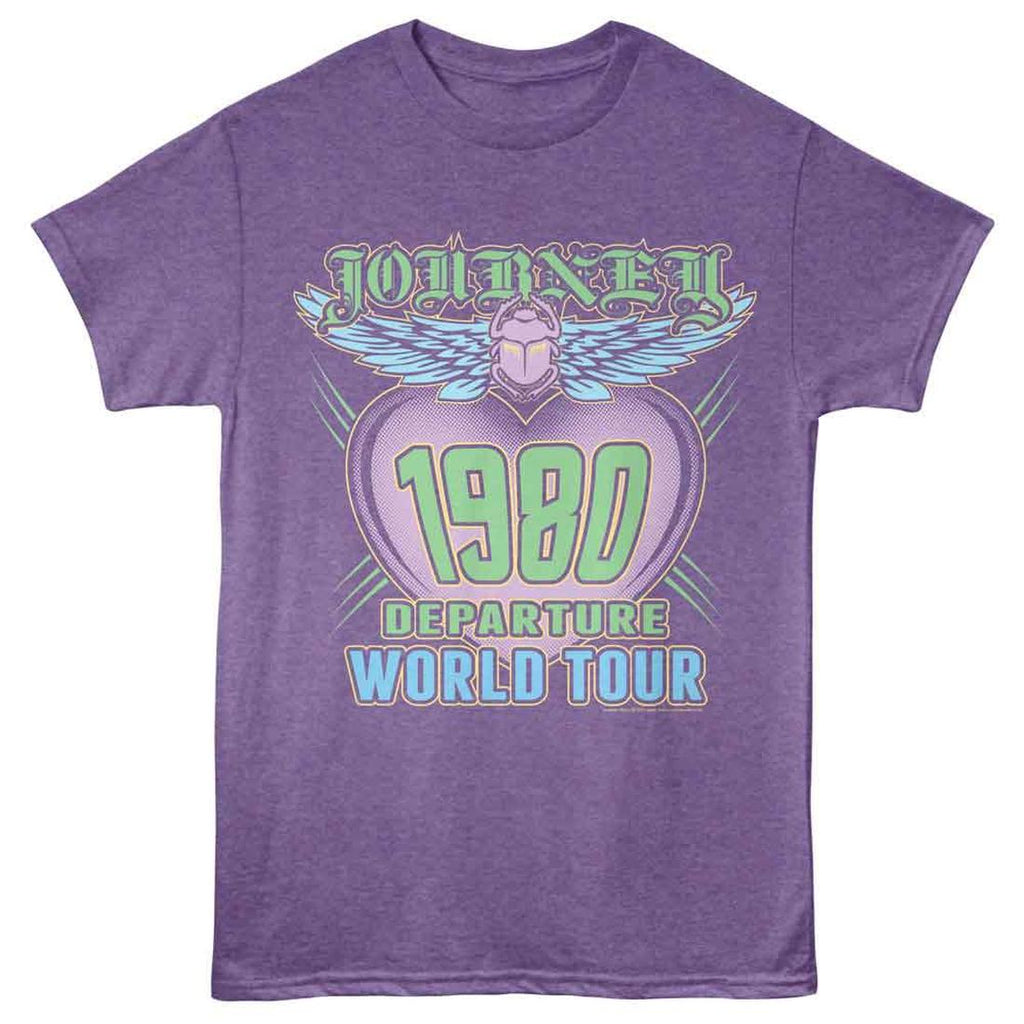 Journey Departure World Tour Purple Heather T-Shirt