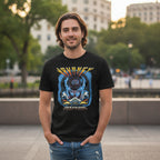 MAN WEARING JOURNEY FRONTIERS SHIRT, JOU5154S, JOU5154M, JOU5154L, JOU5154XL, JOU5154XXL, JOU5154XXXL, JOU5154XXXXL, JOU5154XXXXXL