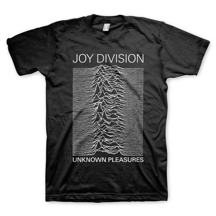 Joy Division Unknown Pleasures Official T-Shirt