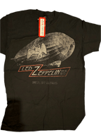 Led Zeppelin US Tour 77 Black T-Shirt