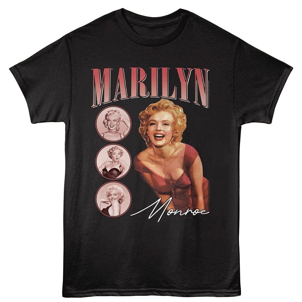 Marilyn Monroe Three Circles T-shirt