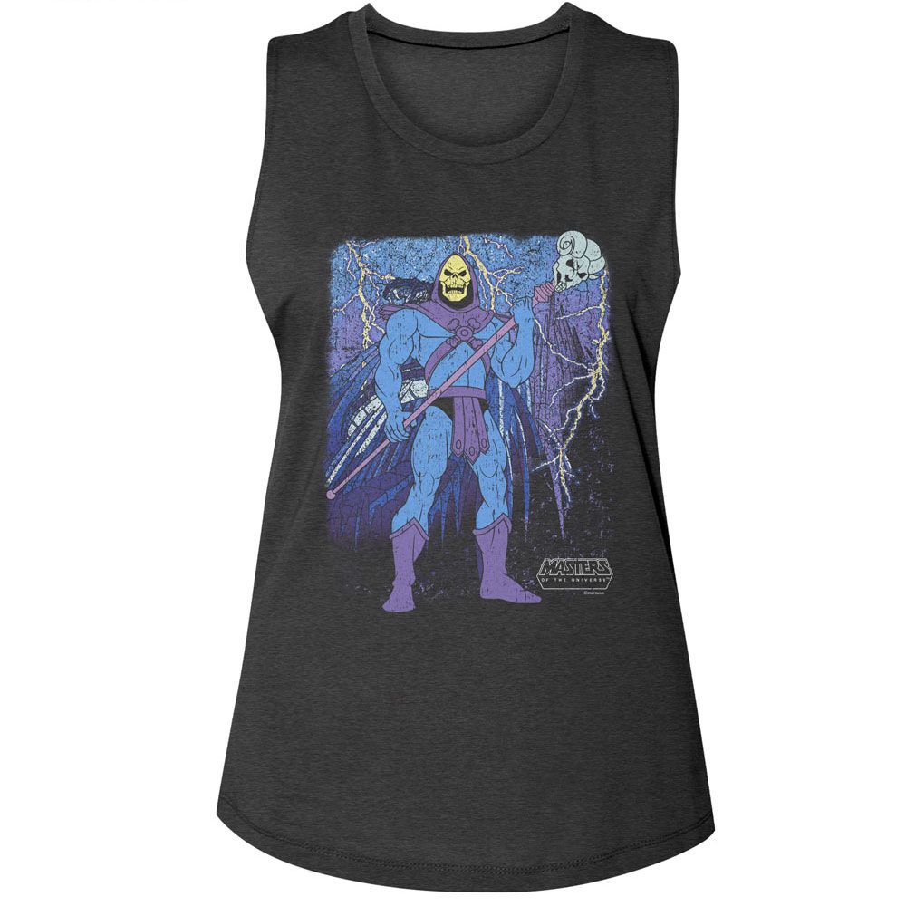 Shirt Masters of the Universe Skeletor and Skull Mountain Womens Tank Top