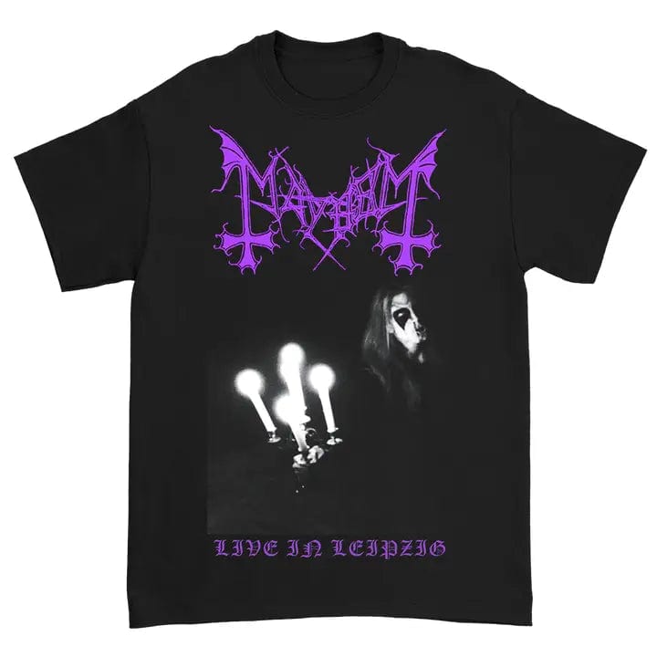 Mayhem Live in Zeipzig Black T-Shirt