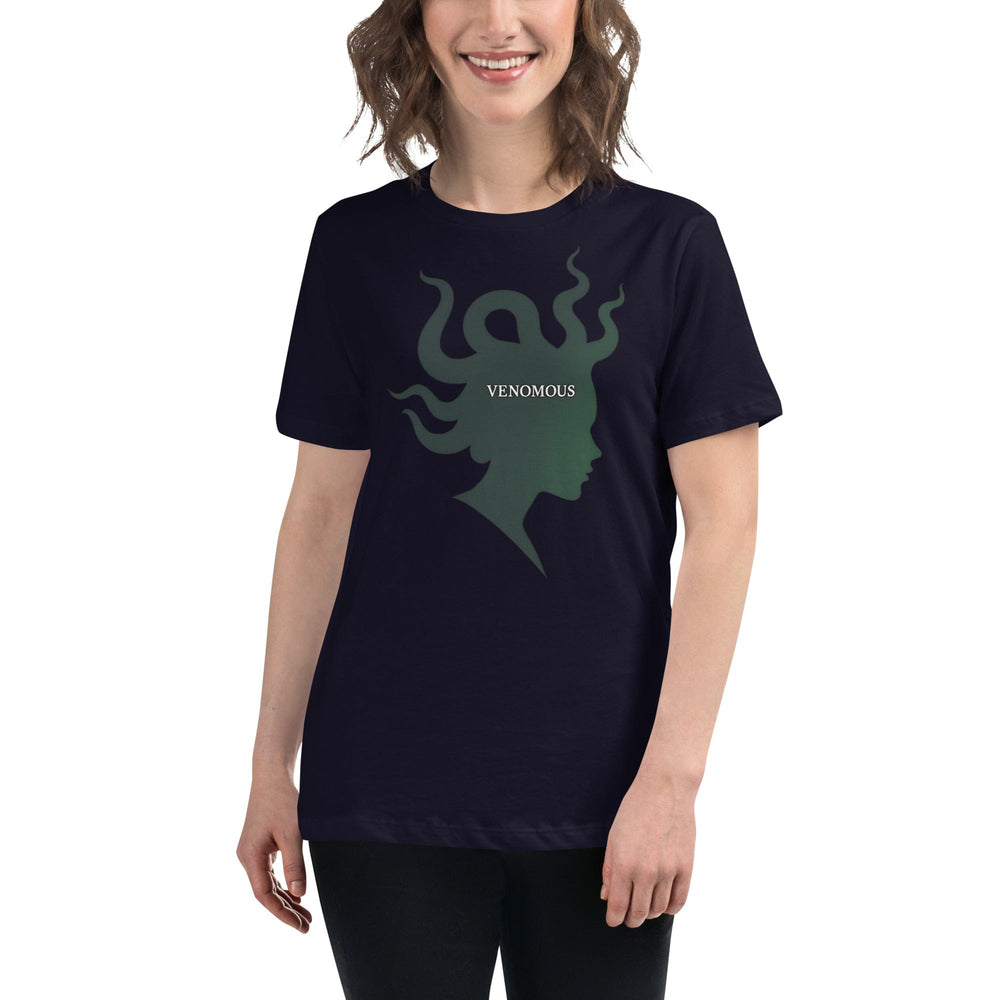 Medusa Venomous Silhouette Women's Relaxed T-Shirt