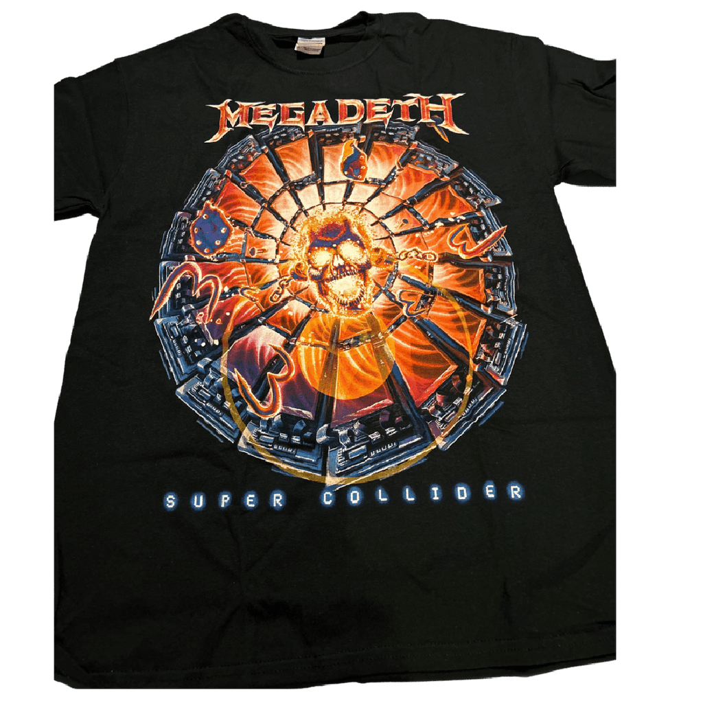 MEGADETH SUPER COLLIDER Tシャツメルカリ便ではない Megadeth Super Collider T-Shirt – Forbidden Geek