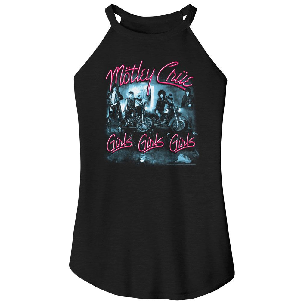 Shirt Motley Crue Girls Girls Girls Juniors Rockers Tank Top