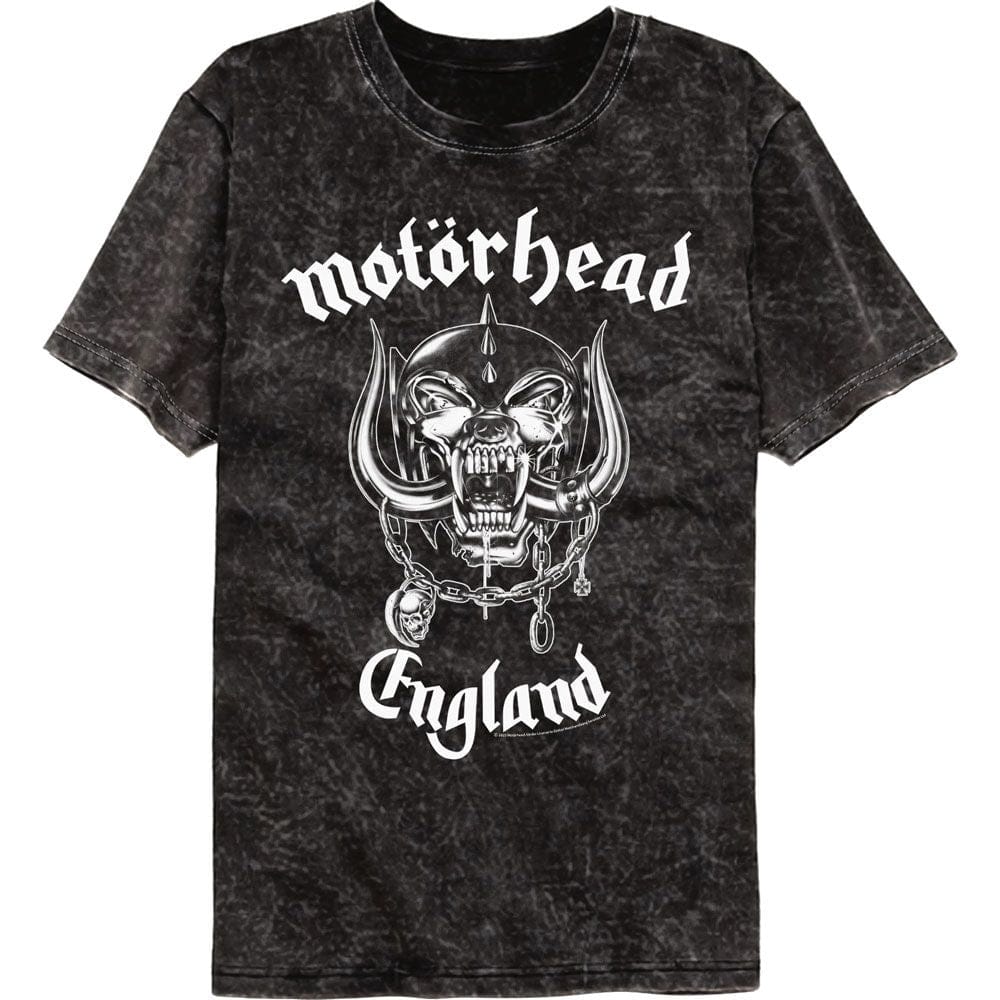 Motorhead England Mineral Wash T-Shirt