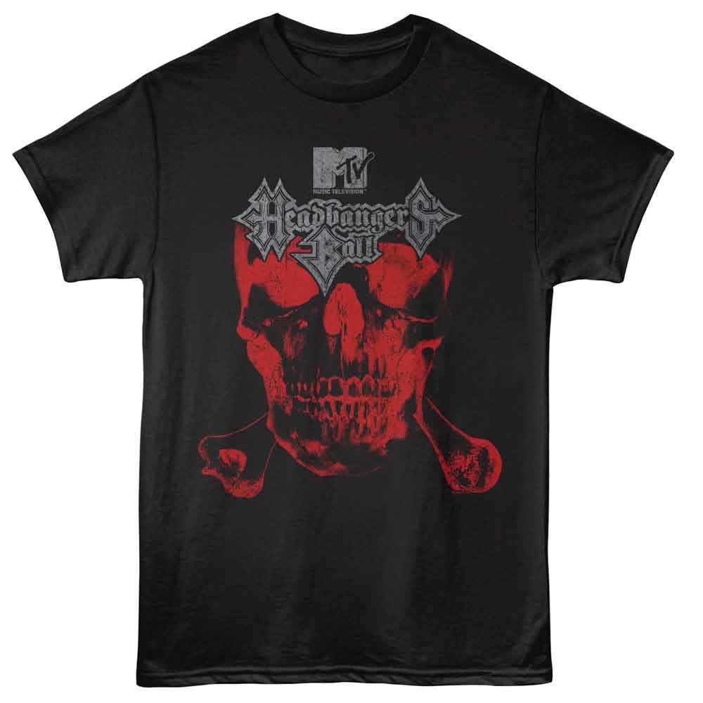 MTV Headbangers Ball Ball Skull T-Shirt