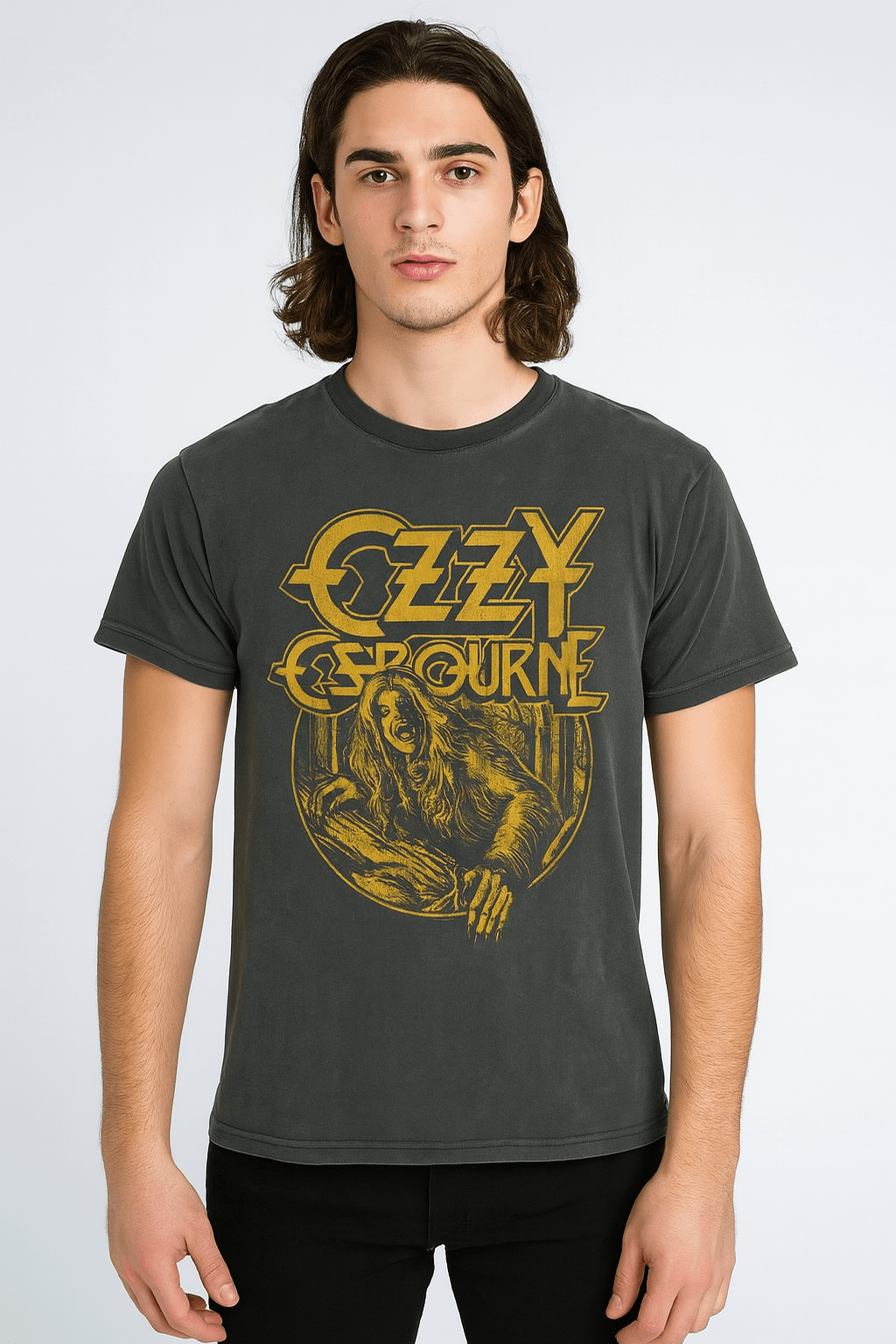 Ozzy Osbourne Bark at the Moon Comfort Color T-Shirt Man Mockup OZZY518-CCS, OZZY518-CCM, OZZY518-CCL, OZZY518-CCXL, OZZY518-CCXXL