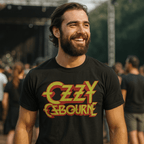 Ozzy Osbourne Logo Official T-Shirt MAN OZZY506S, OZZY506M, OZZY506L, OZZY506XL, OZZY506XXL, OZZY506XXXL, OZZY506XXXXL, OZZY506XXXXXL