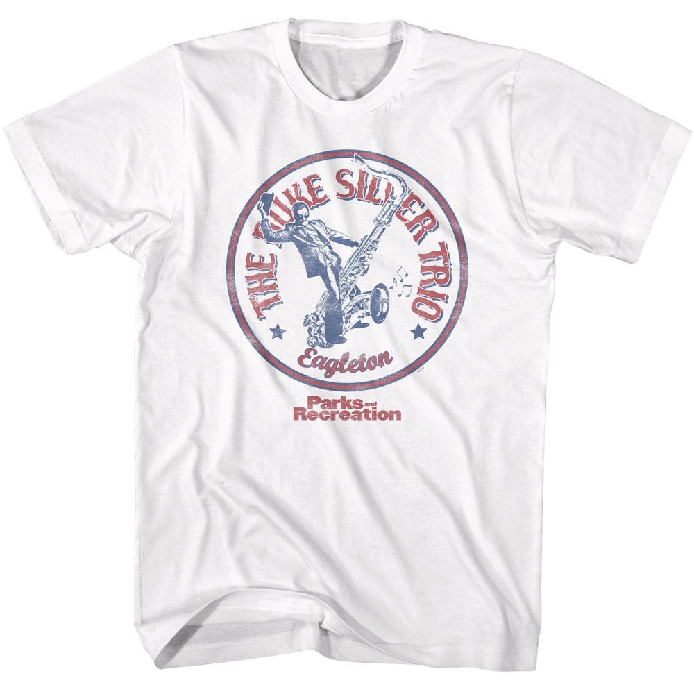 Parks and Recreation Duke Silver Trio T-Shirt