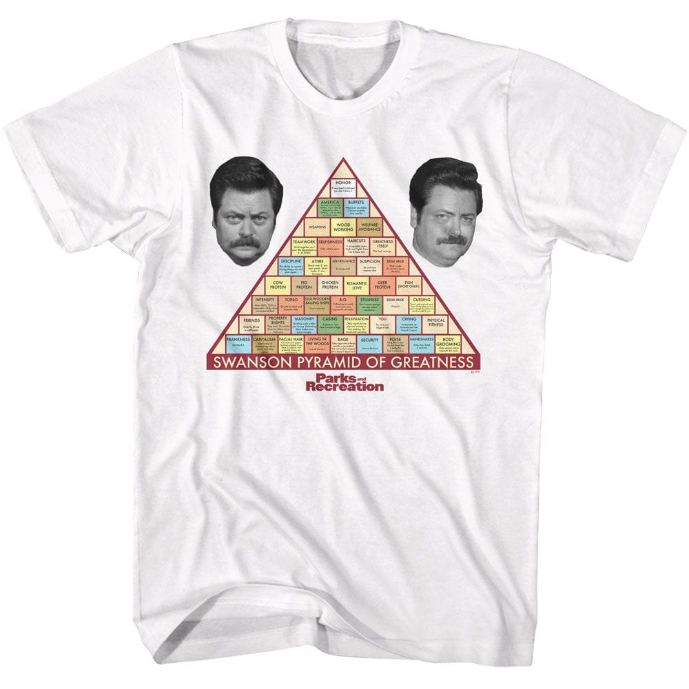 Parks and Recreation Swanson Pyramid T-Shirt