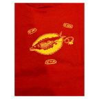 Large Phish At Home At Play Red T-Shirt