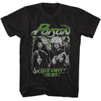 Poison Talk Dirty Band Photos Official T-Shirt