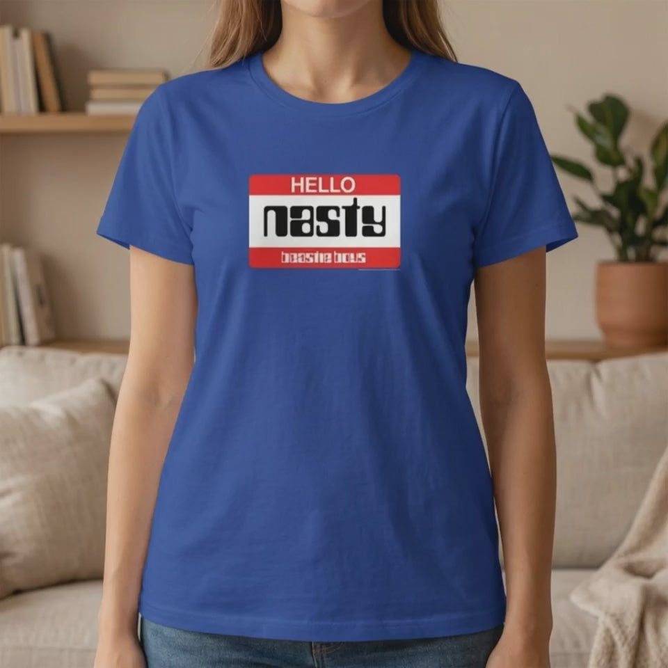 video of woman wearing beastie boys tee BBS521S, BBS521M, BBS521L, BBS521XL, BBS521XXL, BBS521XXXL, BBS521XXXXL, BBS521XXXXXL