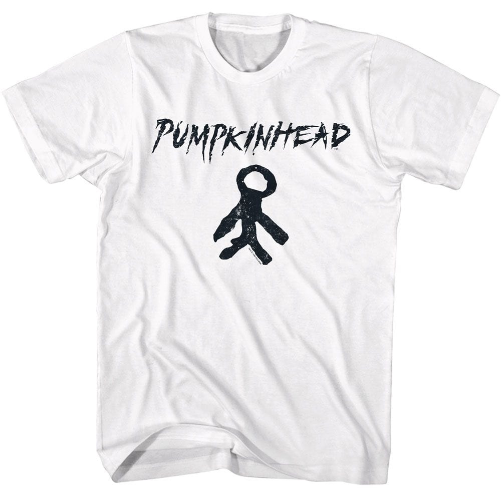 Pumpkinhead Charm and Logo White Unisex T-Shirt
