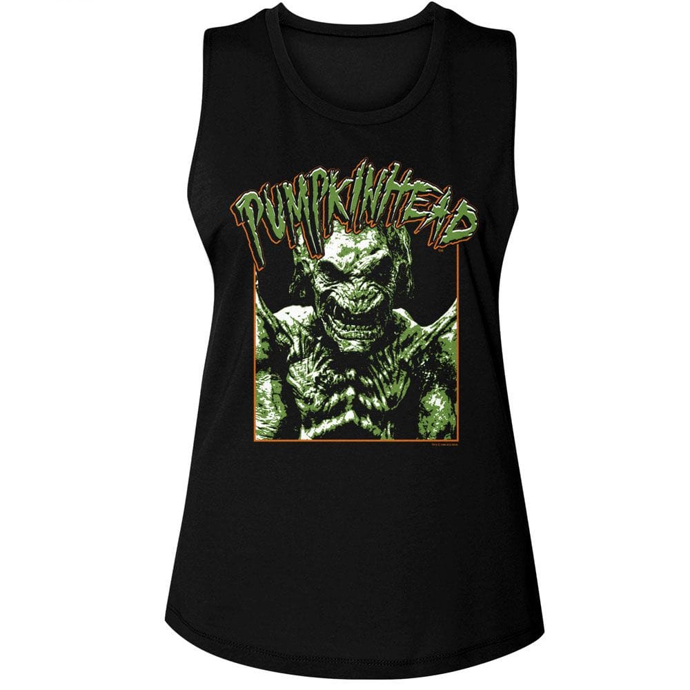 Pumpkinhead Photo and Logo Black Women's Tank Top