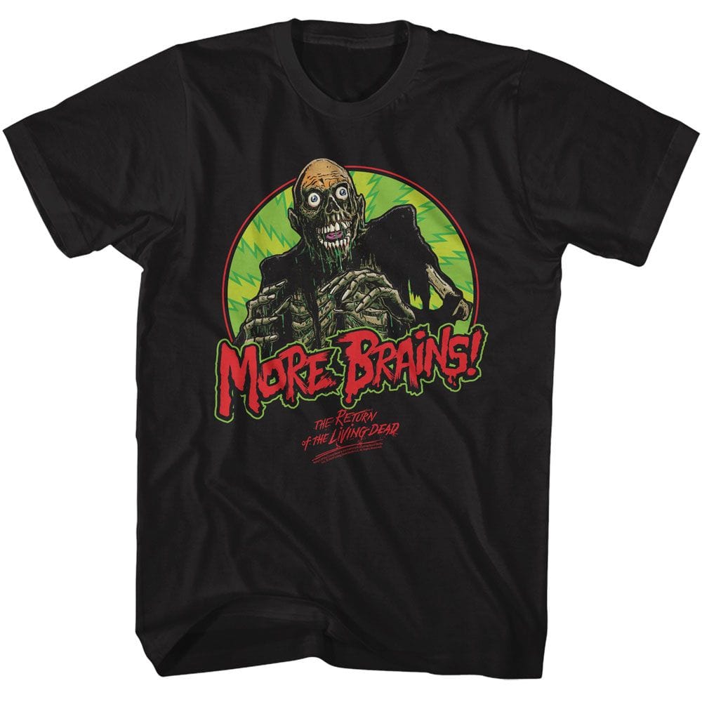 Return of the Living Dead Tarman More Brains T-Shirt