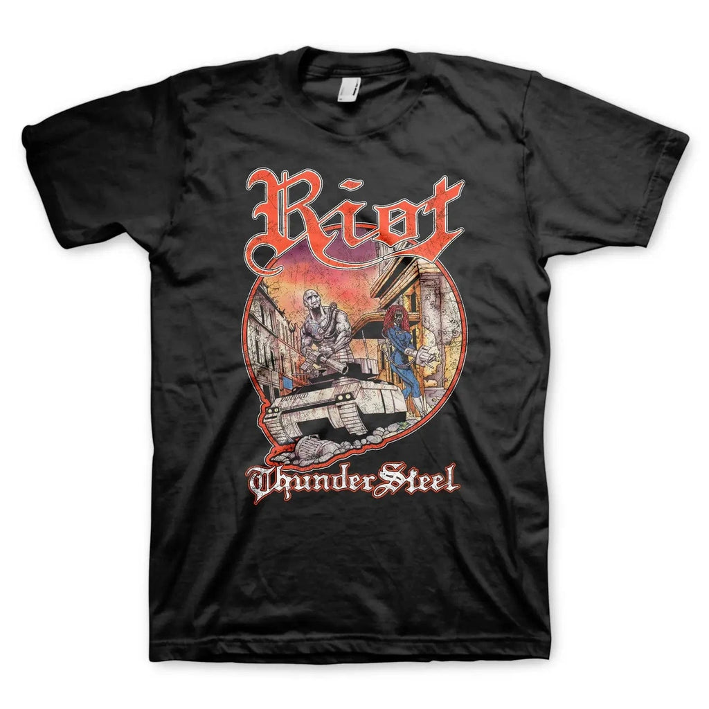 Riot Thunder Steel Black T-Shirt