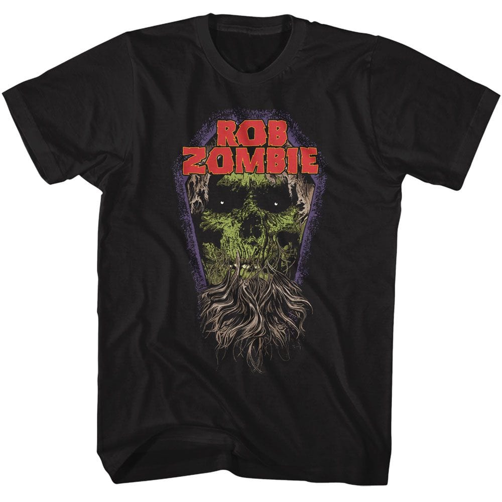 Rob Zombie Men's Coffin Black T-Shirt