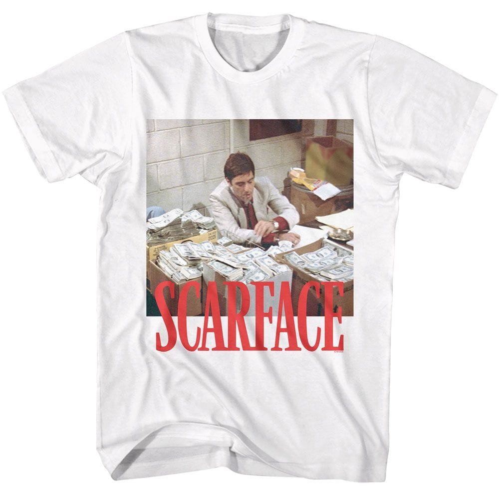Scarface Money Stacks T-Shirt