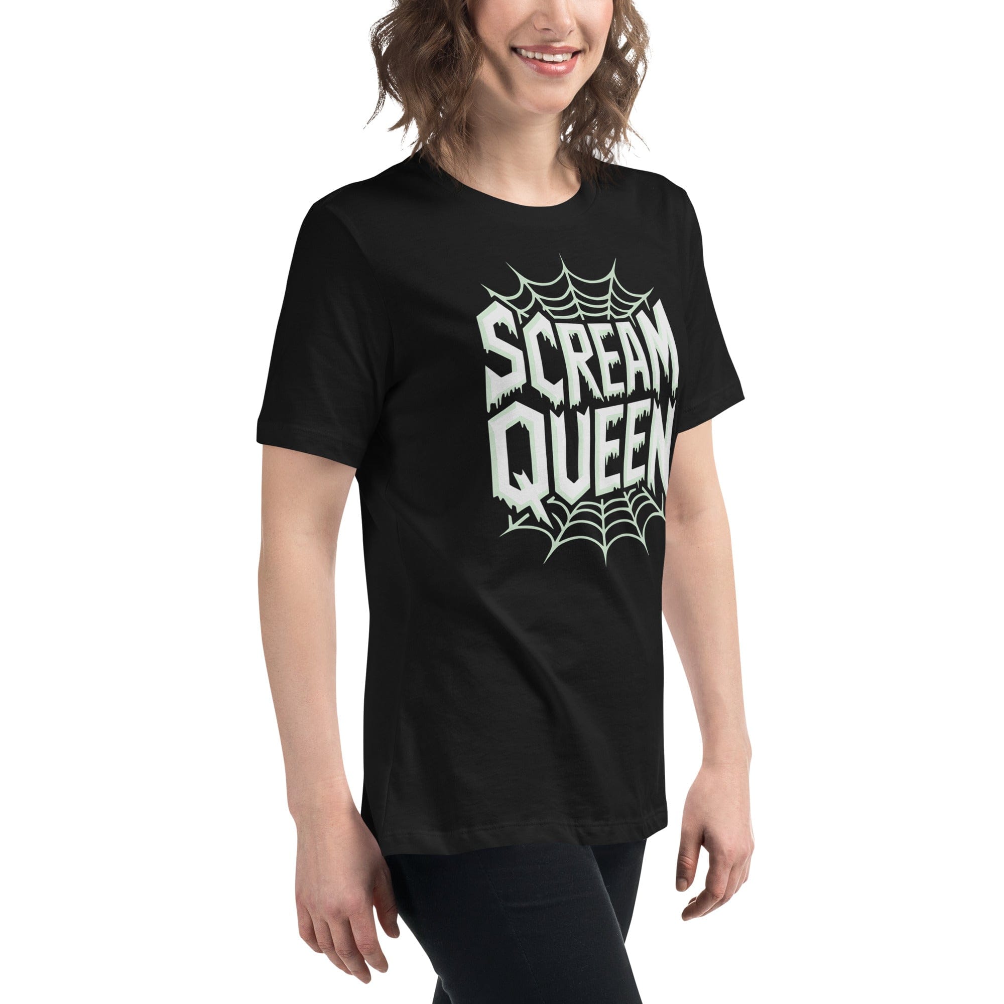 Scream Queen Web Logo Women's Relaxed T-Shirt