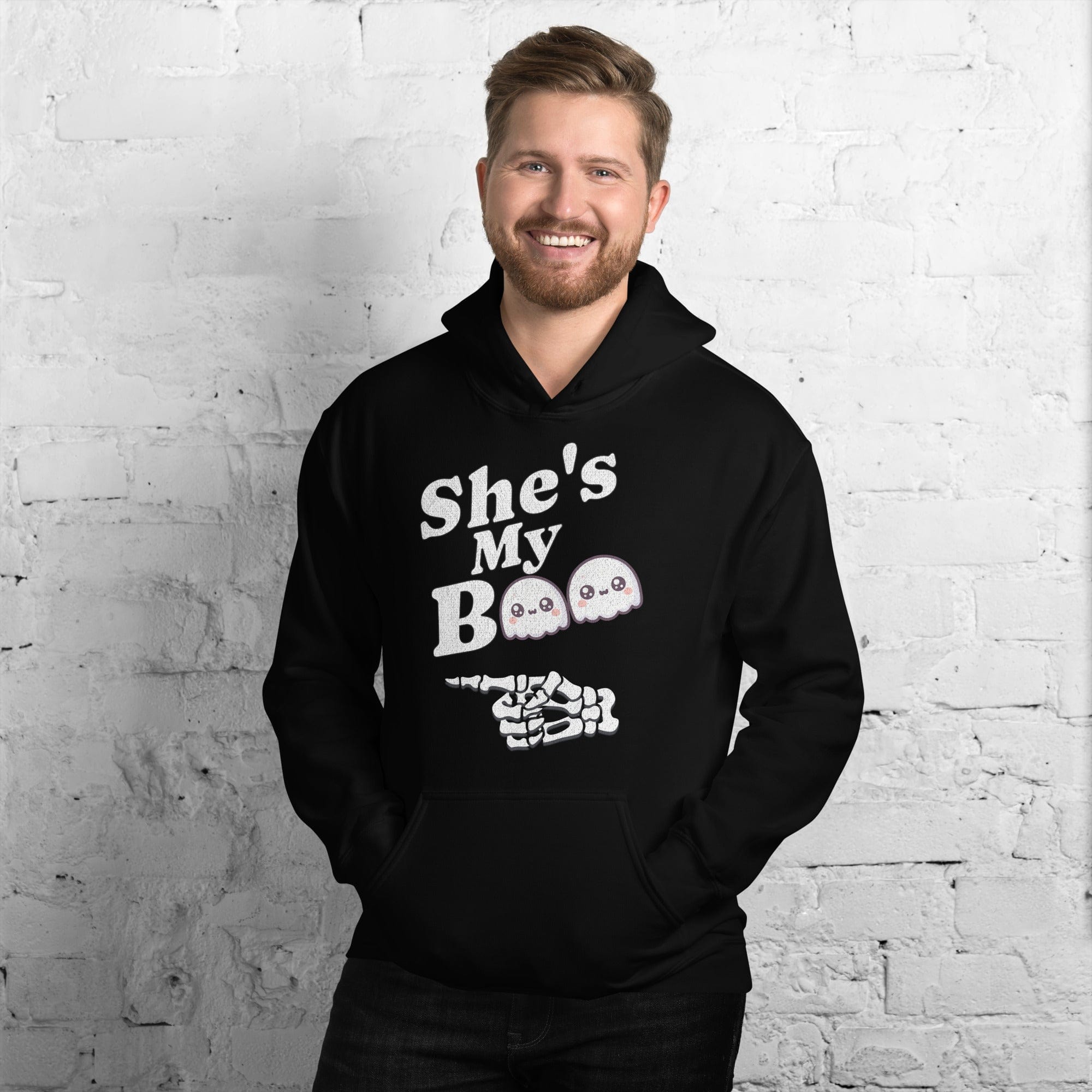 She's My Boo Halloween Unisex Pullover Hoodie