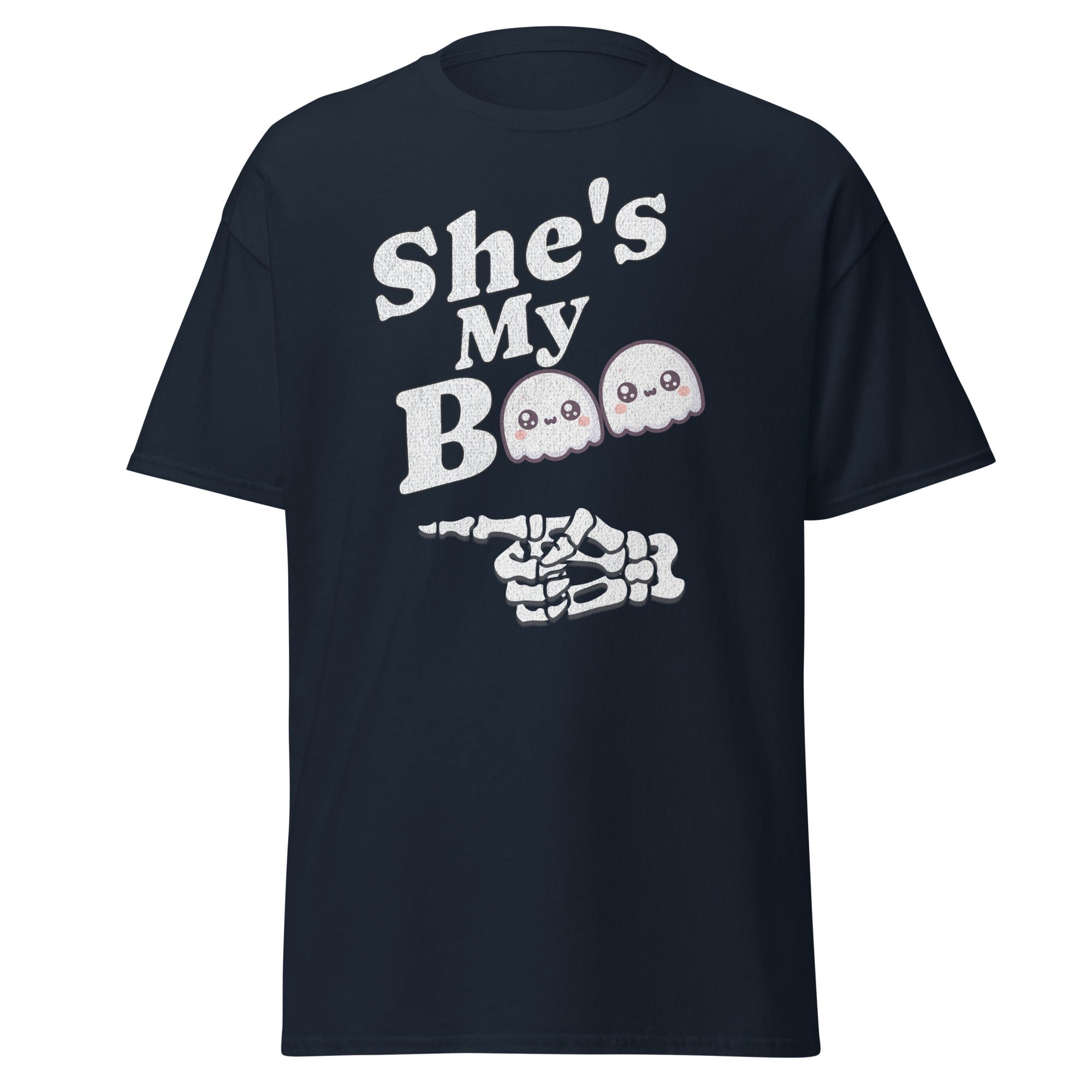Navy / S She's My Boo Halloween Unisex T-Shirt 5125669_11561