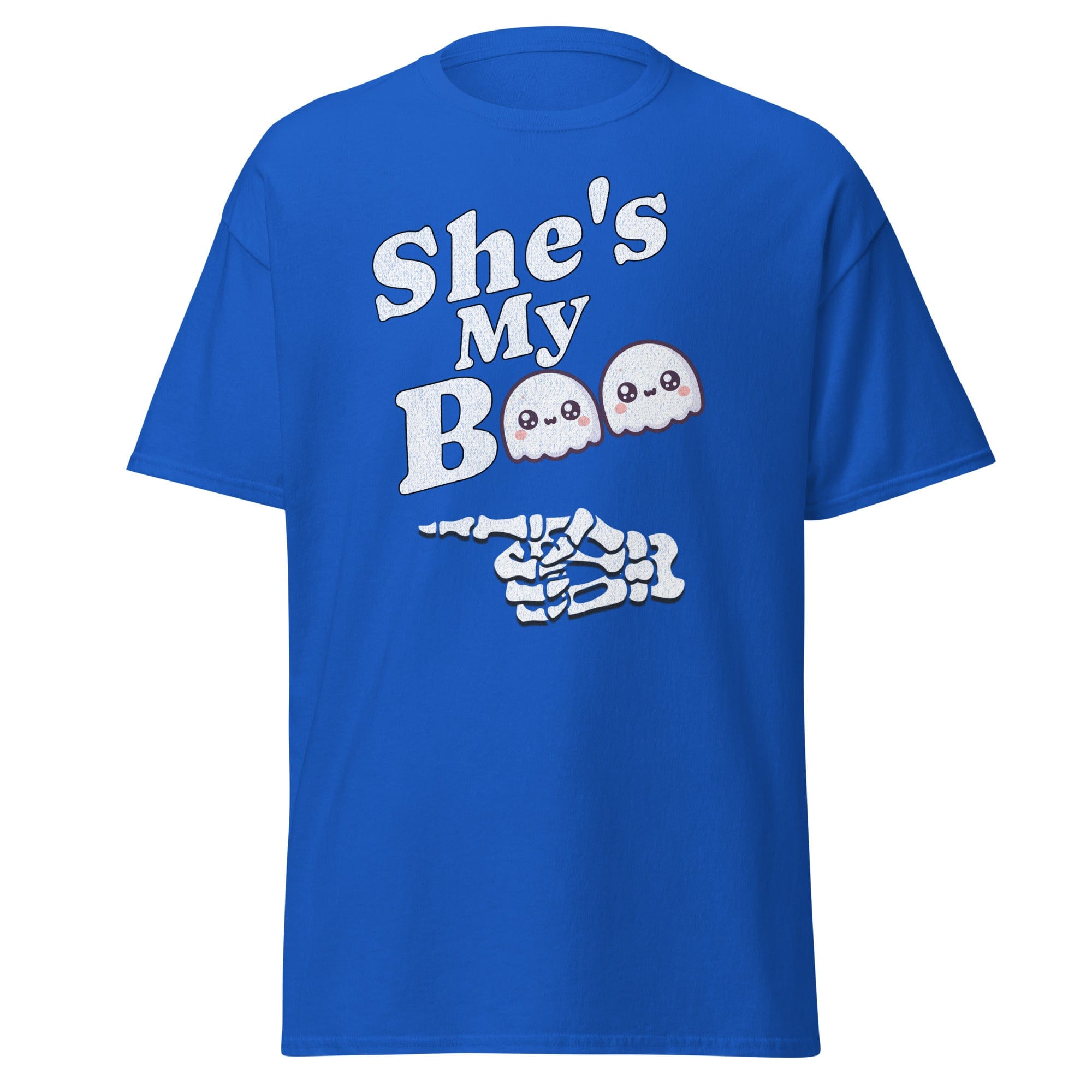Royal / S She's My Boo Halloween Unisex T-Shirt 5125669_15879