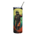 Skeleton Astronaut Sci Fi 50s Retro Horror 20oz Stainless Steel Tumbler 8906463_15004
