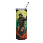 Skeleton Astronaut Sci Fi 50s Retro Horror 20oz Stainless Steel Tumbler 8906463_15004