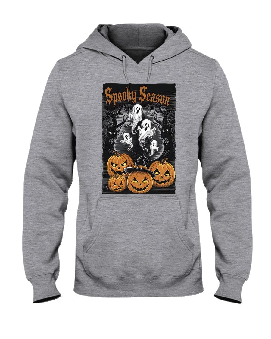 Sports Grey / S Spooky Season Halloween Unisex Pullover Hoodie FUEL-6C680F7