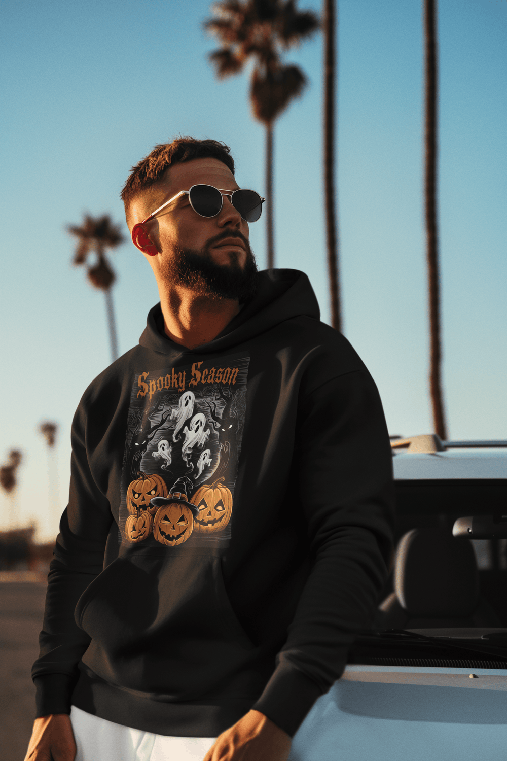 Spooky Season Halloween Unisex Pullover Hoodie
