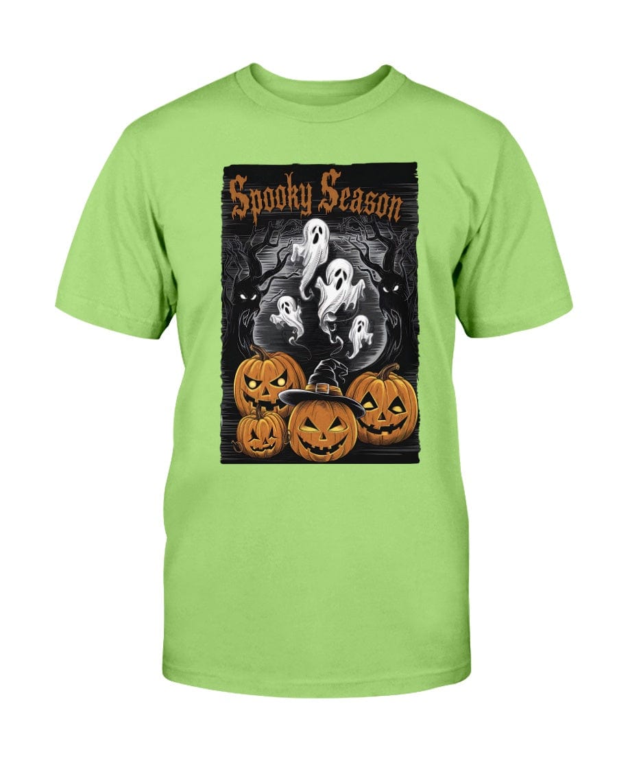 Lime / S Spooky Season Halloween Unisex T-Shirt FUEL-FD580BB