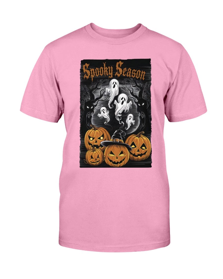 Pink / S Spooky Season Halloween Unisex T-Shirt FUEL-4D563AB