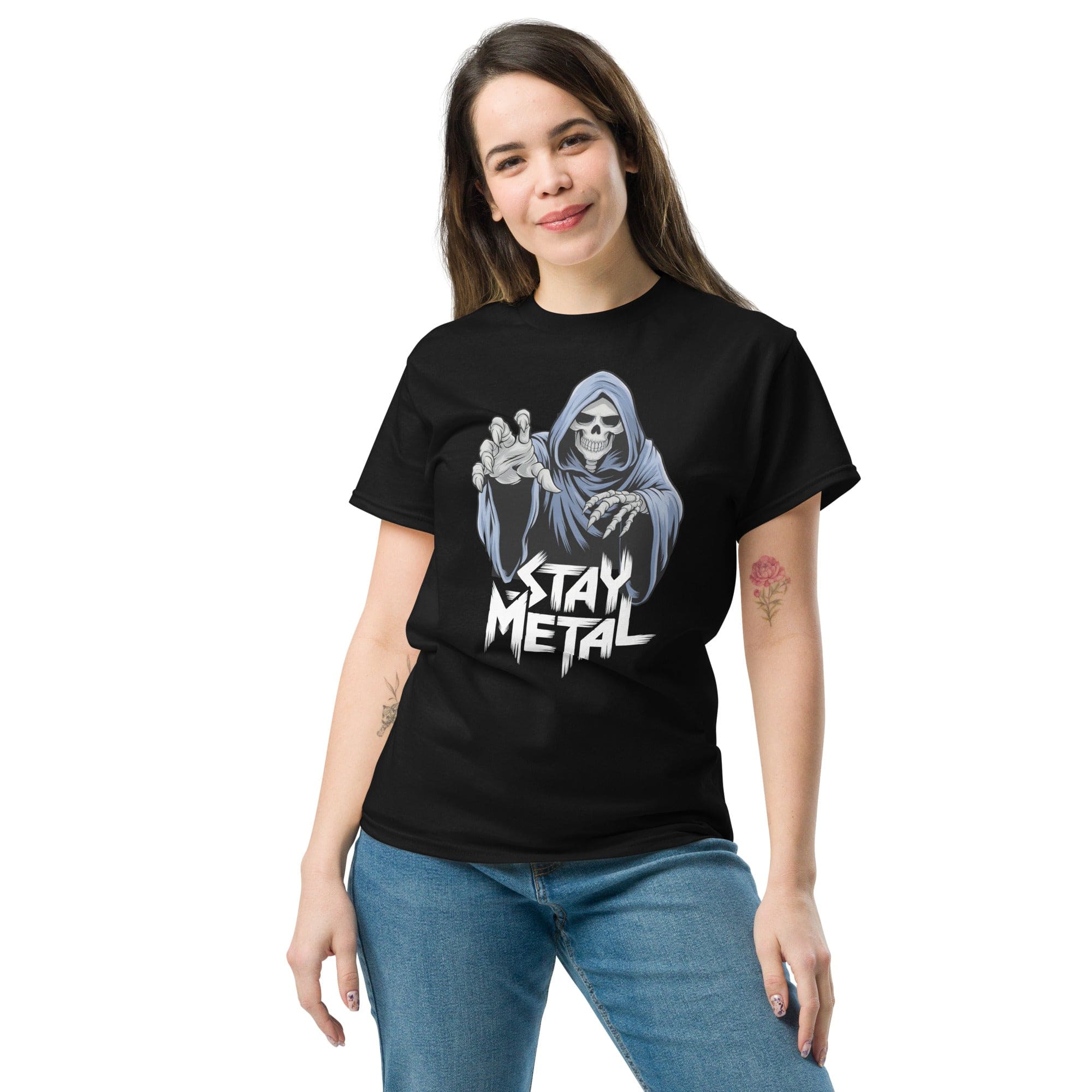 Stay Metal Reaper Unisex T-Shirt