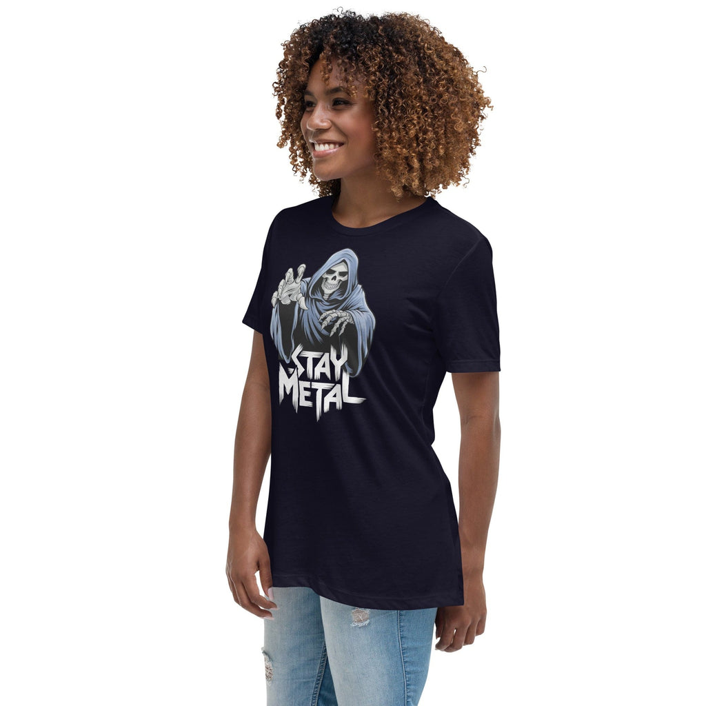 Stay Metal Reaper Women's Relaxed T-Shirt