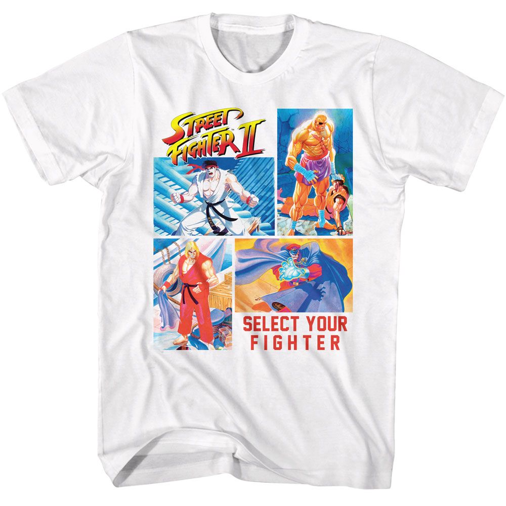 Street Fighter 4 Photos Select Your Fighter T-Shirt