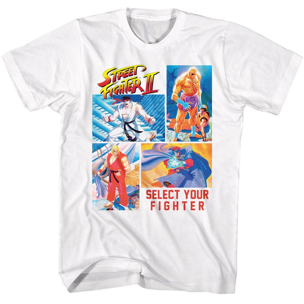 Shirt Street Fighter 4 Photos Select Your Fighter T-Shirt