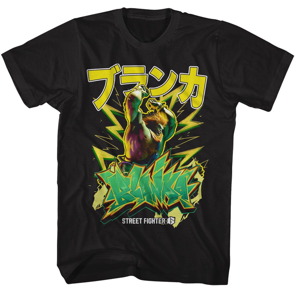 Shirt Street Fighter Blanka Graffiti T-Shirt