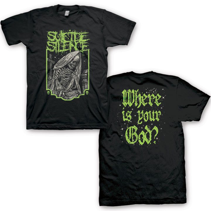 Shirt Suicide Silence Unanswered T-Shirt