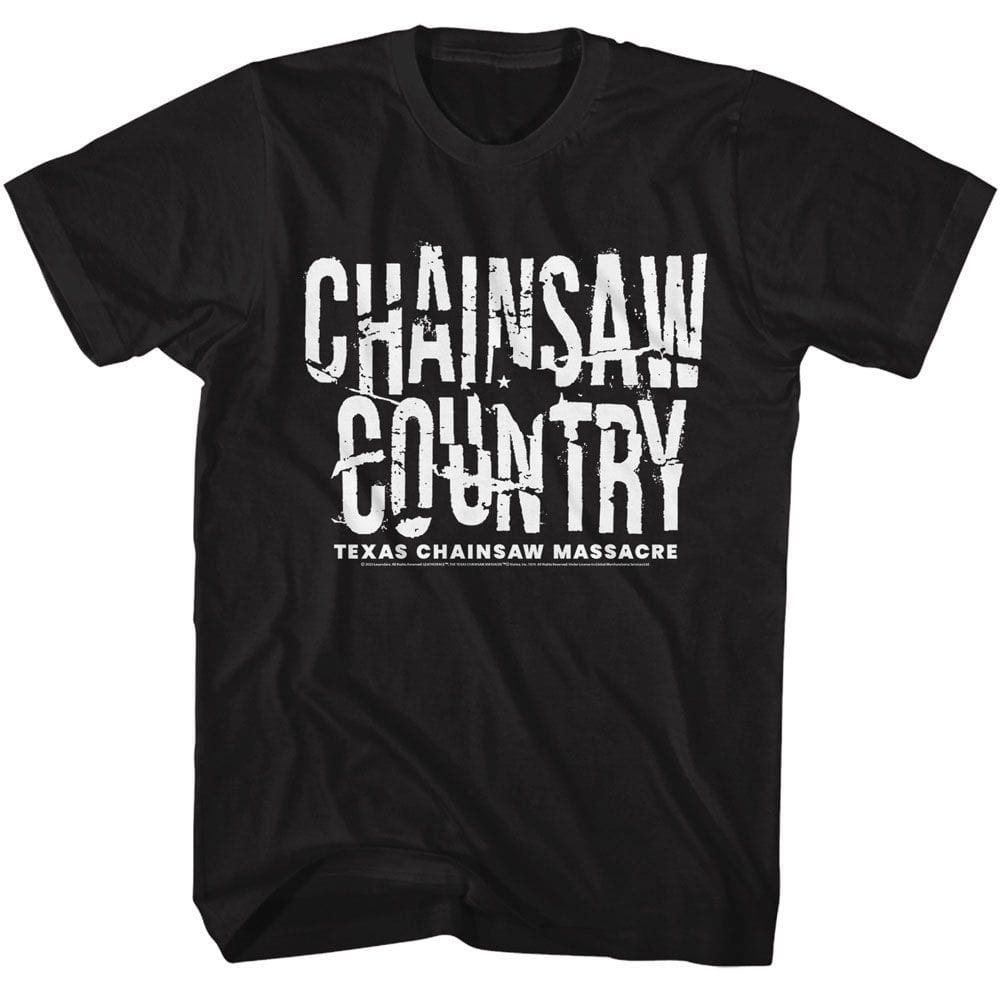 Texas Chainsaw Massacre Chainsaw Country T-Shirt