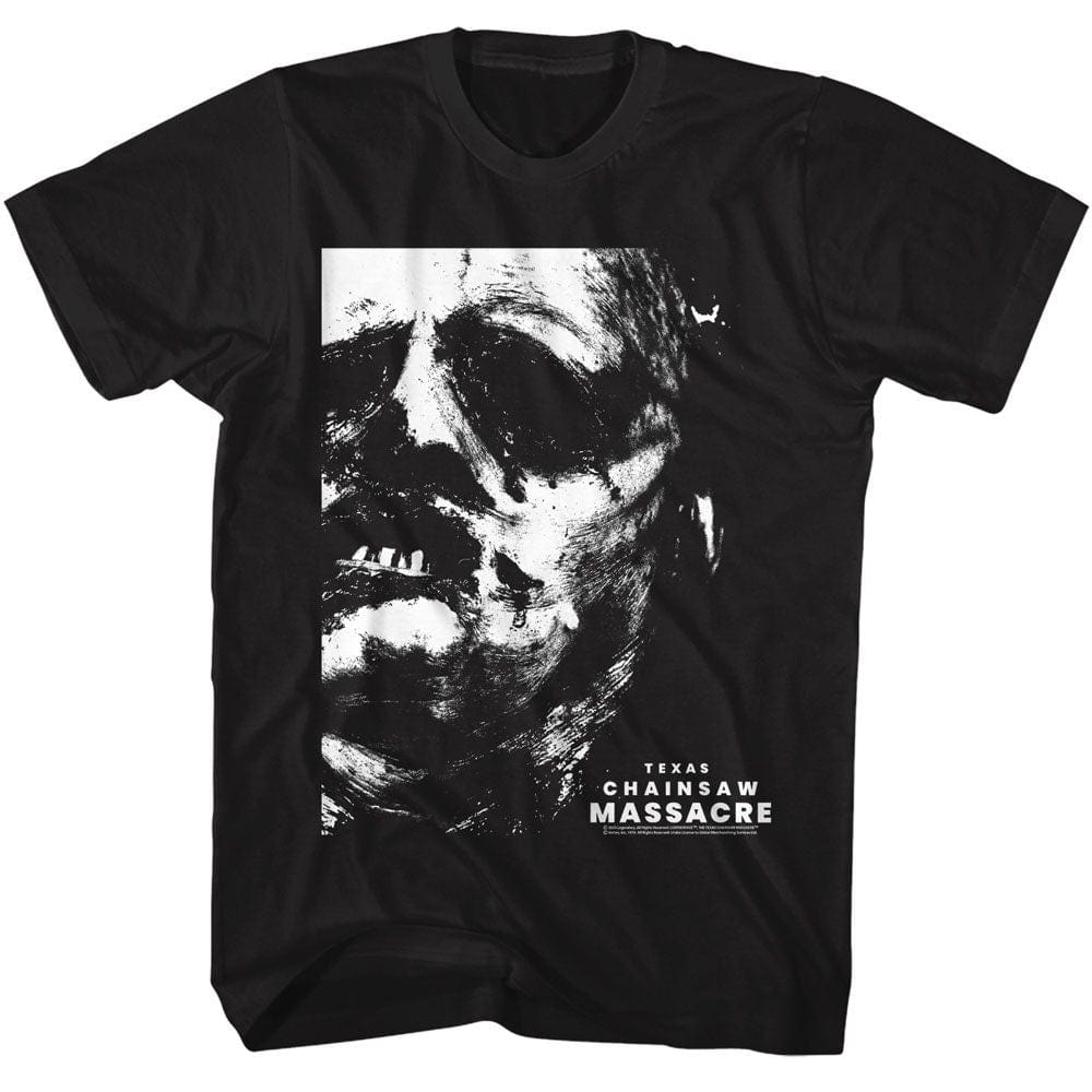 Texas Chainsaw Massacre Face Poster T-Shirt