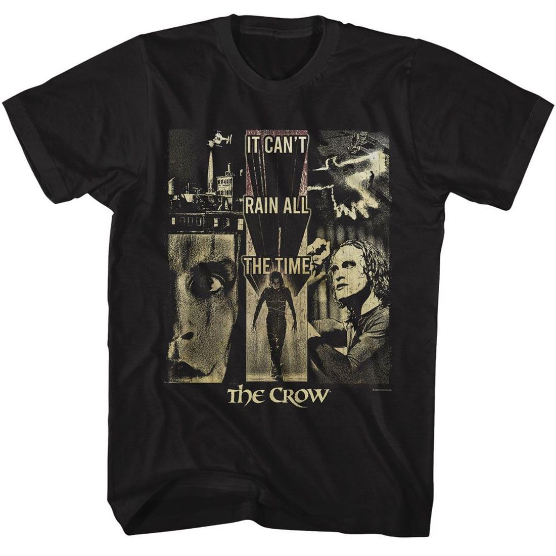 The Crow Can't Rain Collage Official T-Shirt
