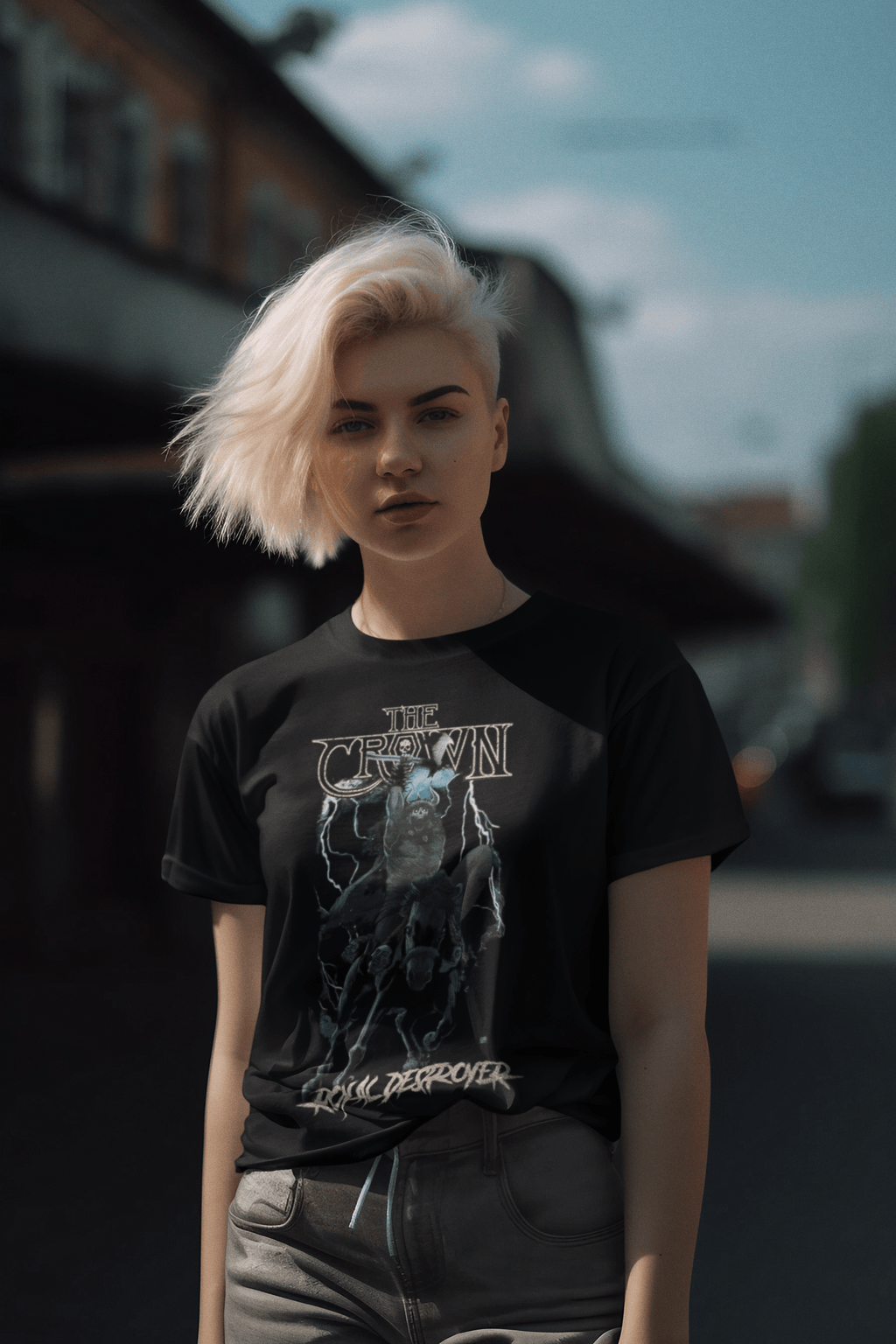 The Crown Royal Destroyer Black T-Shirt