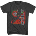 The Cult Grey Distressed T-shirt