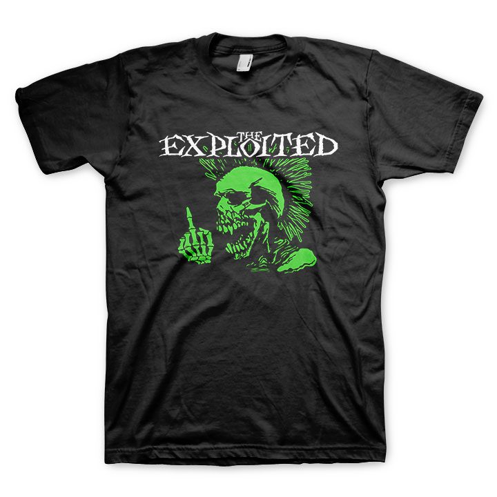 Shirt The Exploited Middle Finger T-Shirt