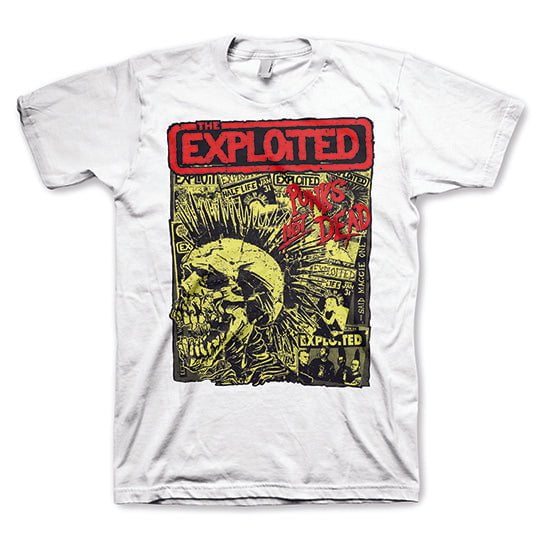 Shirt The Exploited Punks Not Dead T-Shirt