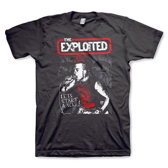 Shirt The Exploited Start a War T-Shirt