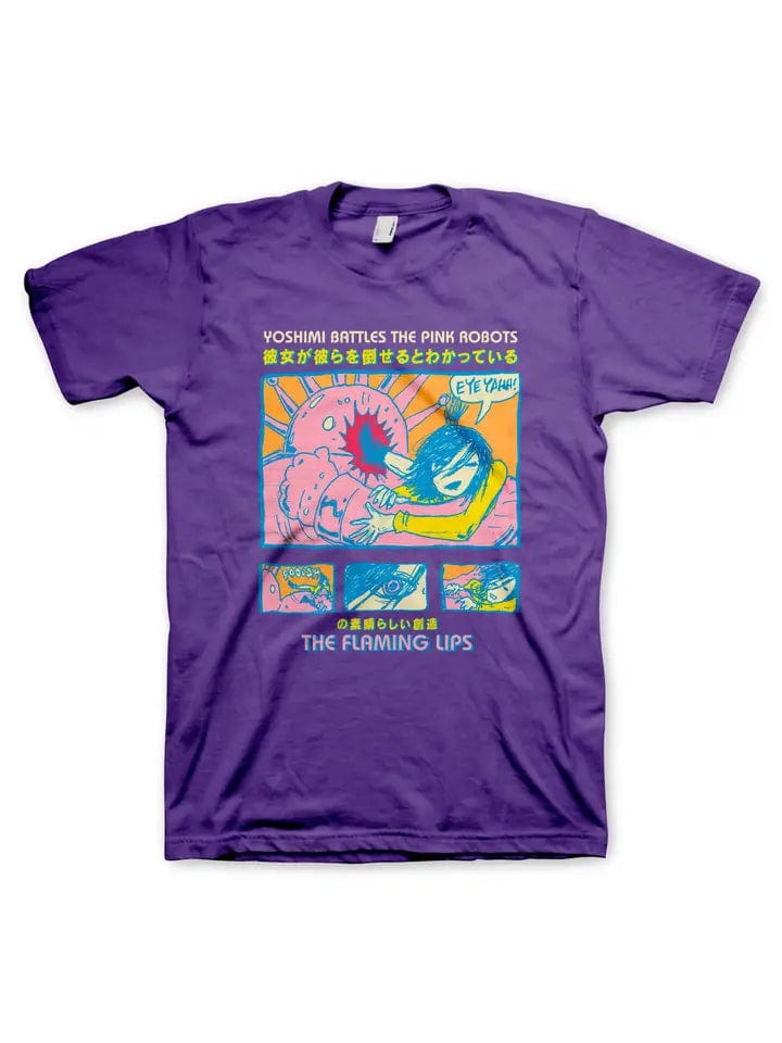 The Flaming Lips Yoshimi Purple Unisex T-Shirt